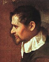 Self-Portrait in Profile, c.1600, carracci