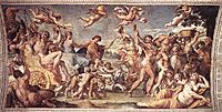 Triumph of Bacchus and Ariadne, 1602, carracci