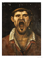 A Peasant Man, Head And Shoulders, Shouting, carracciagostino