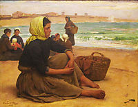 A Apanha do sargaço, 1884, carvalho