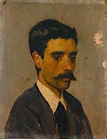 Auto-retrato, 1873, carvalho