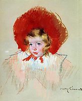 Child with Red Hat, 1901, cassatt