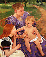 The Family, 1892, cassatt