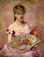 Lady with a Fan, 1880, cassatt