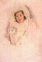 Margot Wearing a Bonnet, c.1903, cassatt