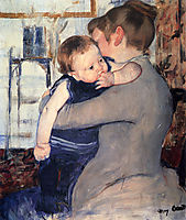 Mother And Child, 1889, cassatt