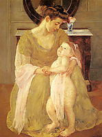 Mother And Child, 1908, cassatt