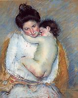 Mother and Child, c.1900, cassatt