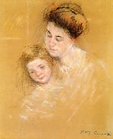 Mother and Child, c.1908, cassatt
