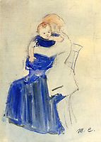 Mother and Child, c.1889, cassatt