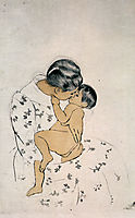Mother-s Kiss, 1891, cassatt