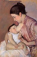 Motherhood, 1890, cassatt
