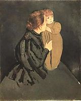 Peasant Mother and Child, 1894, cassatt