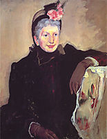 Portrait of an Elderly Lady, 1883, cassatt