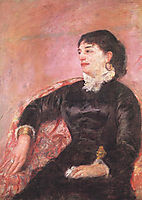 Portrait of an Italian Lady, 1878, cassatt
