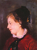 Portrait of Madame Sisley, 1873, cassatt