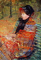 Portrait of Mlle C. Lydia Cassatt, 1880, cassatt