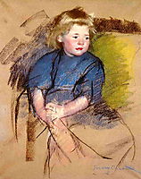 Portrait of a Young Girl (Simone), c.1903, cassatt