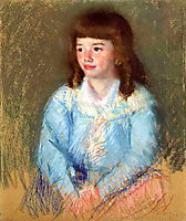 Young Boy in Blue, c.1906, cassatt