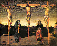 Crucifixion, c.1450, castagno