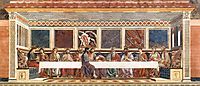 The Last Supper, 1447, castagno