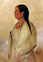 A Choctaw Woman, 1834, catlin