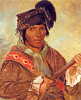 Co-ee-há-jo, a Seminole Chief, 1837, catlin