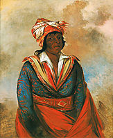 Kút-tee-o-túb-bee, How Did He Kill, a Noted Brave (Choctaw), 1834, catlin