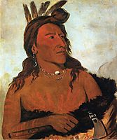 Little Bear, Hunkpapa Brave, 1832, catlin