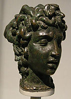Modellino per la tesa di Medusa, 1550, cellini