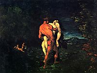 The Abduction, 1867, cezanne