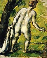 Bather from the Back, 1878, cezanne