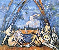 Bathers, 1906, cezanne