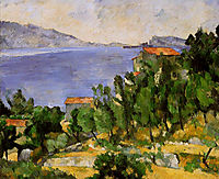 The Bay of L-Estaque from the East, c.1882, cezanne