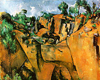Bibemus Quarry, c.1900, cezanne