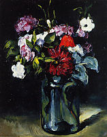 Flowers in a Vase, 1873, cezanne