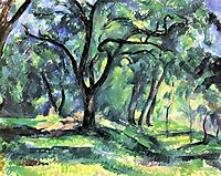 Forest, c.1890, cezanne