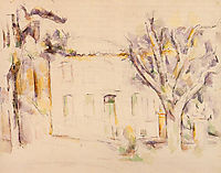 House in Provence, c.1895, cezanne