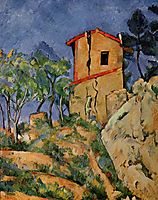 The House with Cracked Walls, c.1894, cezanne