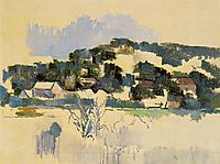 Houses on the Hill, c.1903, cezanne