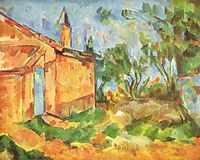 Jourdan-s Cottage, 1906, cezanne