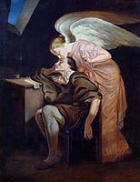 The Kiss of the Muse, c.1860, cezanne