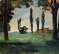 Landscape, 1866, cezanne