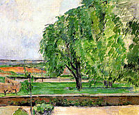 Landscape at the Jas de Bouffin, 1876, cezanne