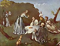 Luncheon on the Grass, 1869, cezanne