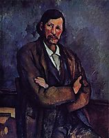 Man with Crossed Arms, c.1900, cezanne