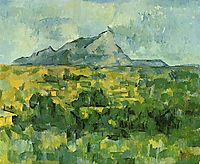 Mont Sainte-Victoire, c.1906, cezanne