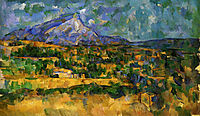 Mont Sainte-Victoire, c.1906, cezanne