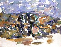 Mont Sainte-Victoire Seen from les Lauves, 1905, cezanne