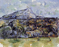 Mont Sainte-Victoire Seen from les Lauves, c.1906, cezanne